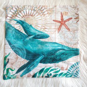 New! Whales sea world pillow case cover